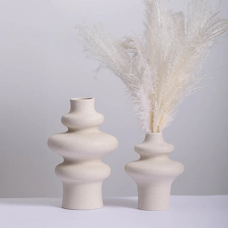 DecorBites™ Ceramic Vases Set for Modern Home Decor