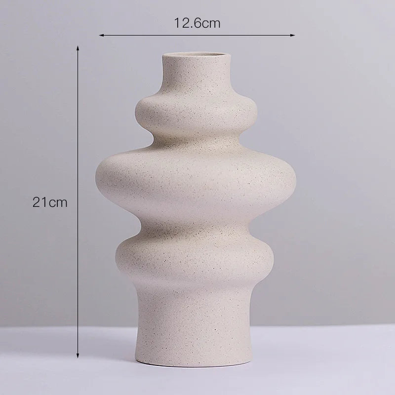 DecorBites™ Ceramic Vases Set for Modern Home Decor