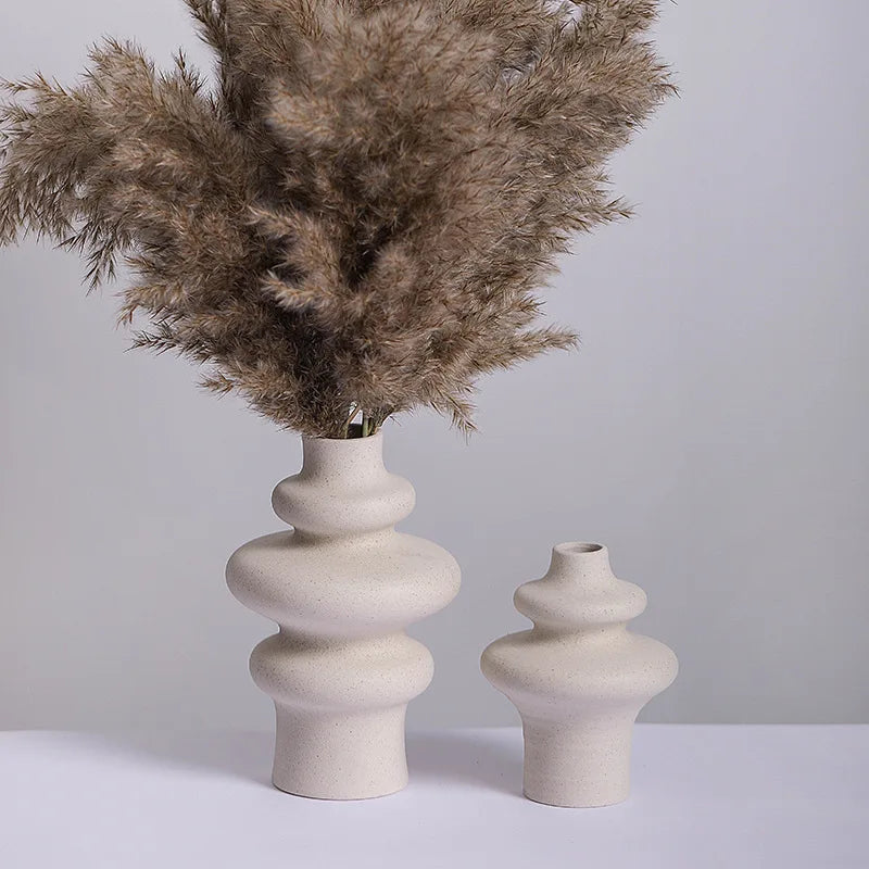 DecorBites™ Ceramic Vases Set for Modern Home Decor