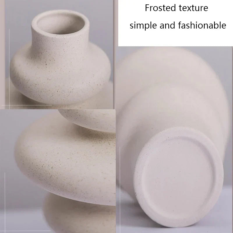DecorBites™ Ceramic Vases Set for Modern Home Decor