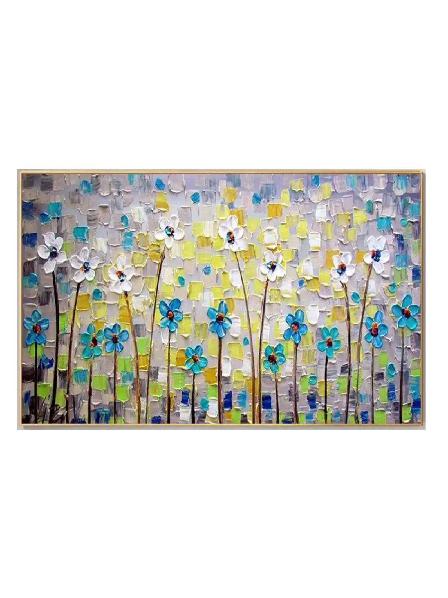 DecorBites™ Cherry Blossom Canvas Art for Modern Living Room