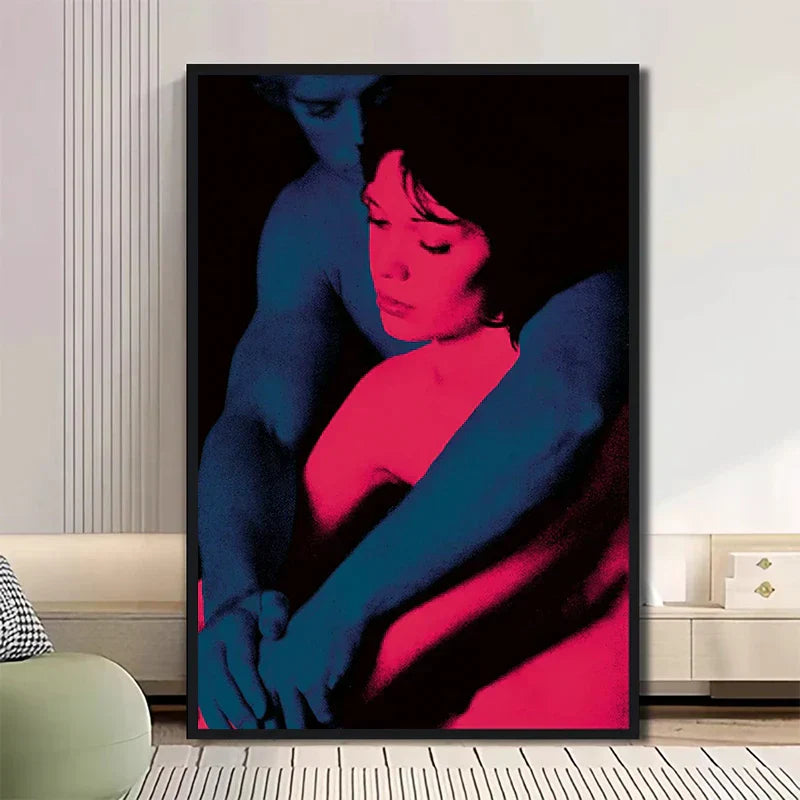 DecorBites™ Classic TV Drama Girl Art Poster Canvas