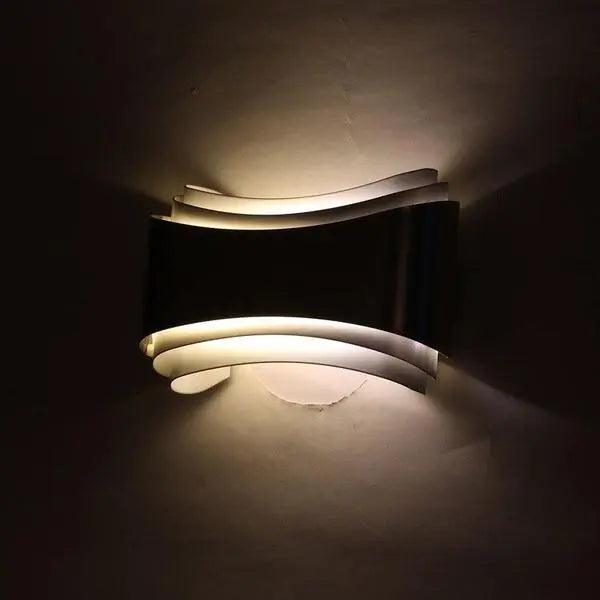 DecorBites™ Curved Modern Wall Sconce with LED