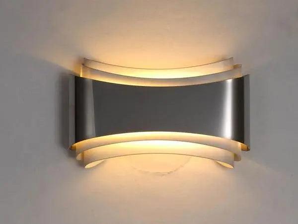 DecorBites™ Curved Modern Wall Sconce with LED