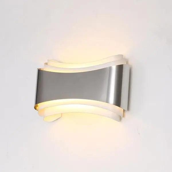 DecorBites™ Curved Modern Wall Sconce with LED