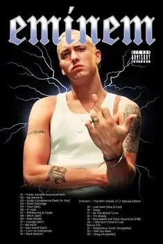 DecorBites™ Eminem Canvas Wall Art for Home Decor