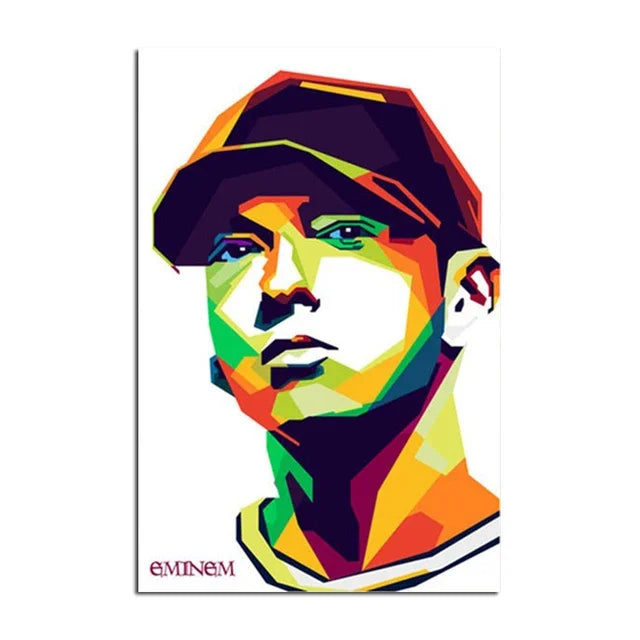 DecorBites™ Eminem Canvas Wall Art for Home Decor