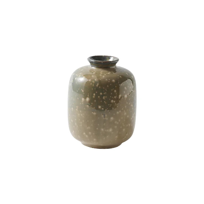 DecorBites™ Flower Decor Ceramic Vase - 13.5CM High