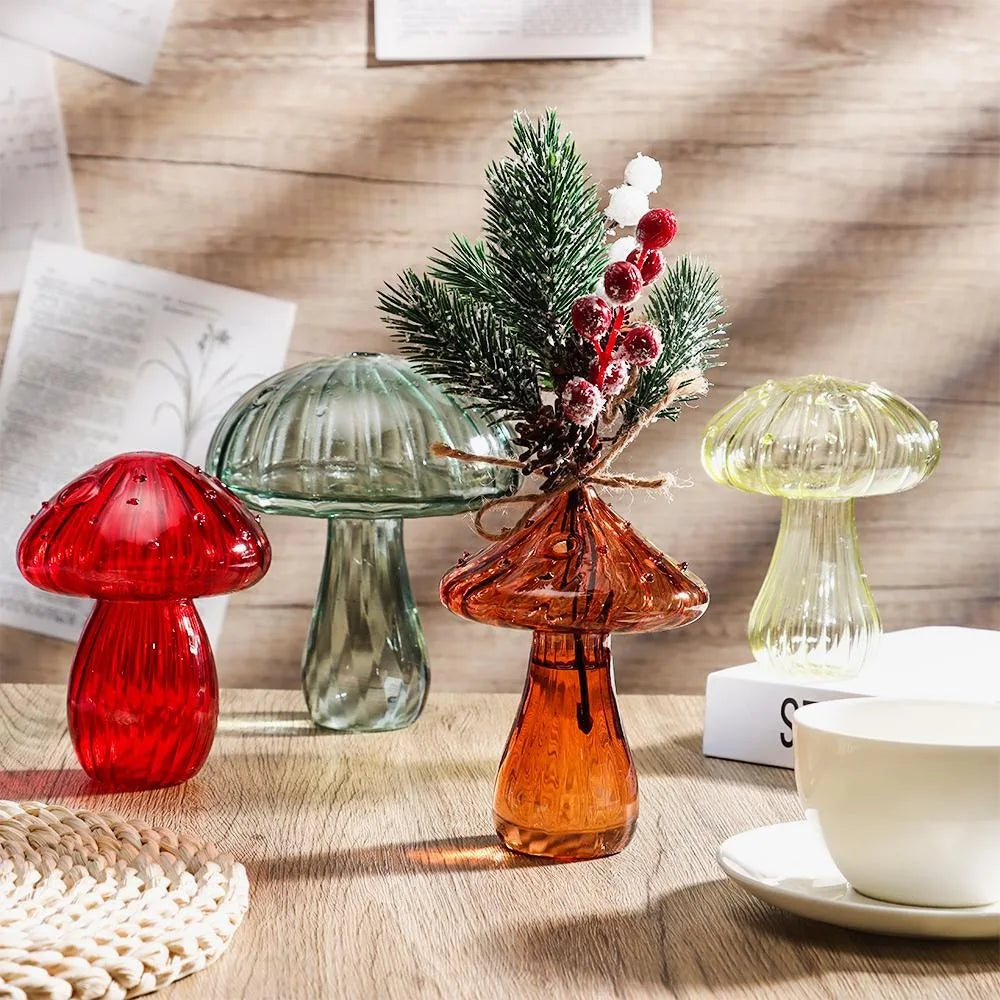 DecorBites™ Glass Hydroponic Flower Vase - Home Decor