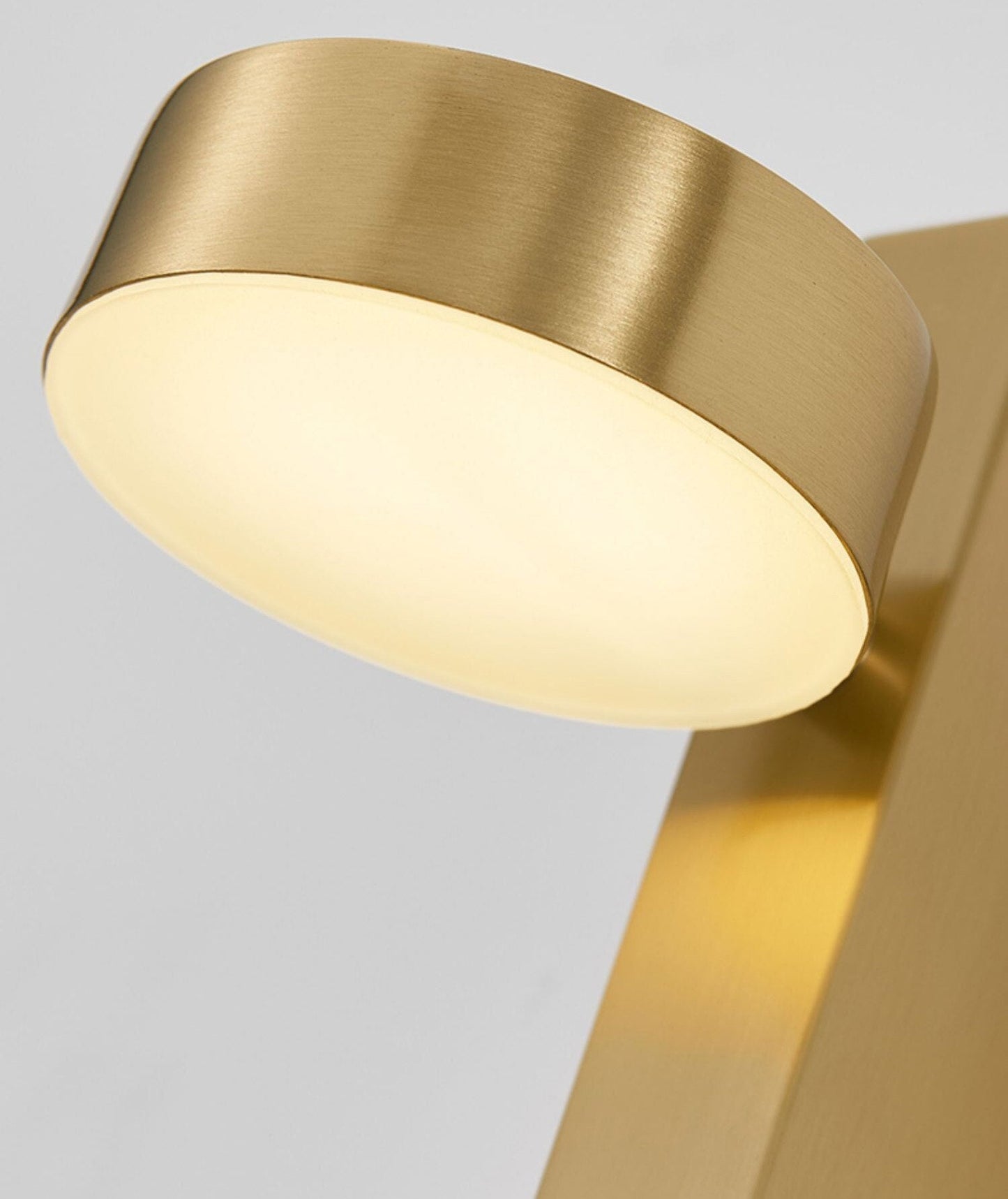 DecorBites™ Gold Wall Lamp with Dimmer Switch