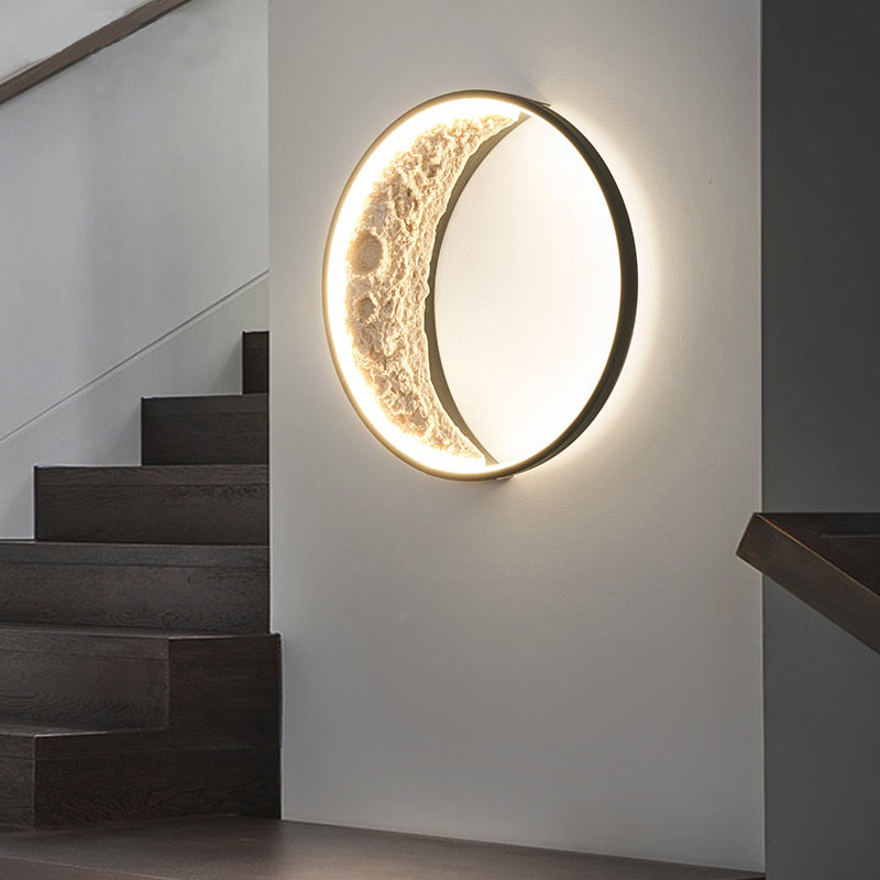 DecorBites™ Half Moon Modern LED Wall Lamp