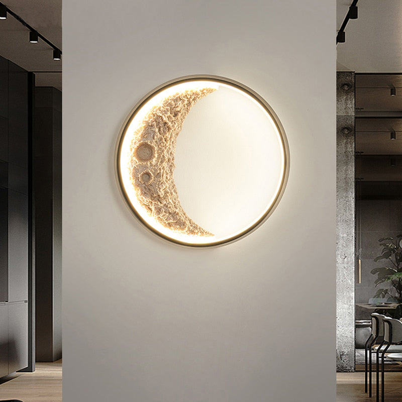 DecorBites™ Half Moon Modern LED Wall Lamp