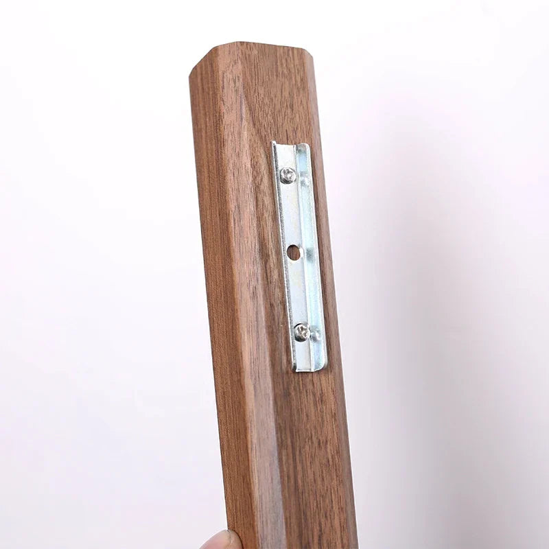 DecorBites™ Handmade Nordic Wooden Wall Vase for Plants