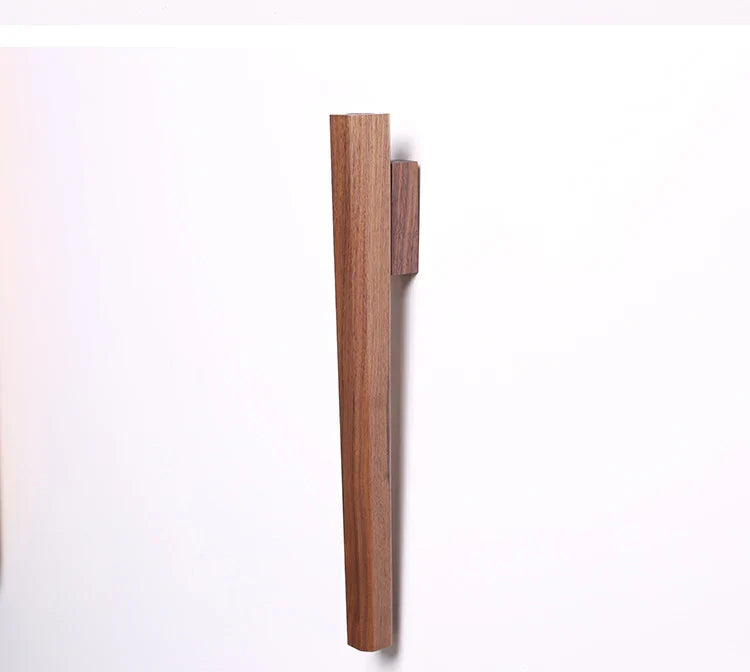 DecorBites™ Handmade Nordic Wooden Wall Vase for Plants