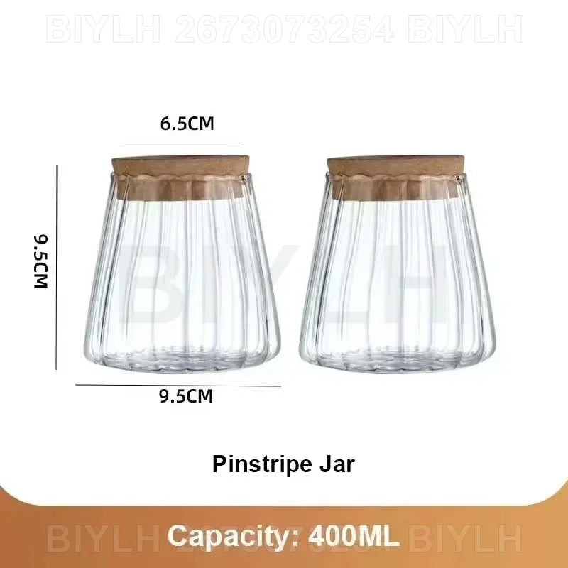 DecorBites™ Hydroponic Glass Flower Pots - Set of 2