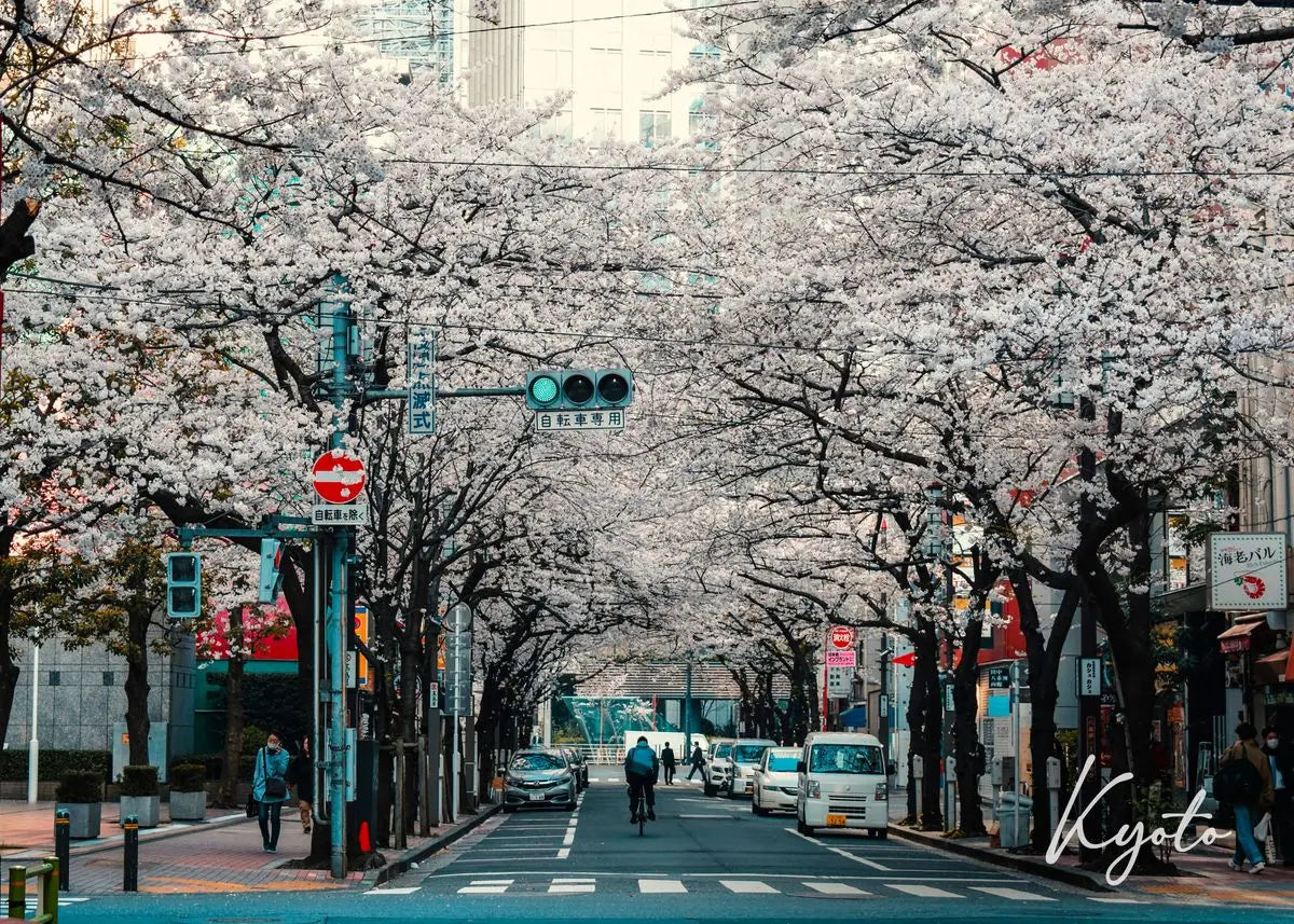 DecorBites™ Japanese City Landscape Canvas Wall Art