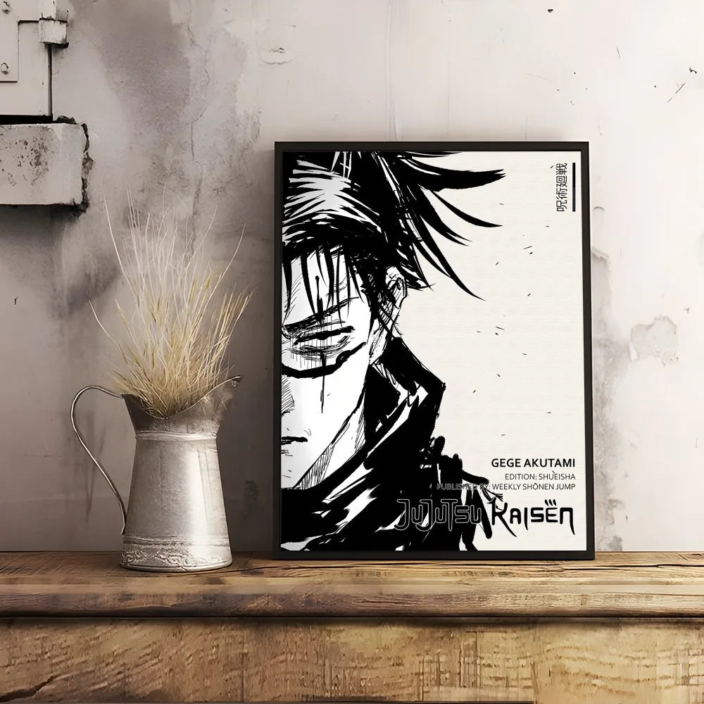 DecorBites™ Jujutsu Kaisen Anime Poster Wall Art