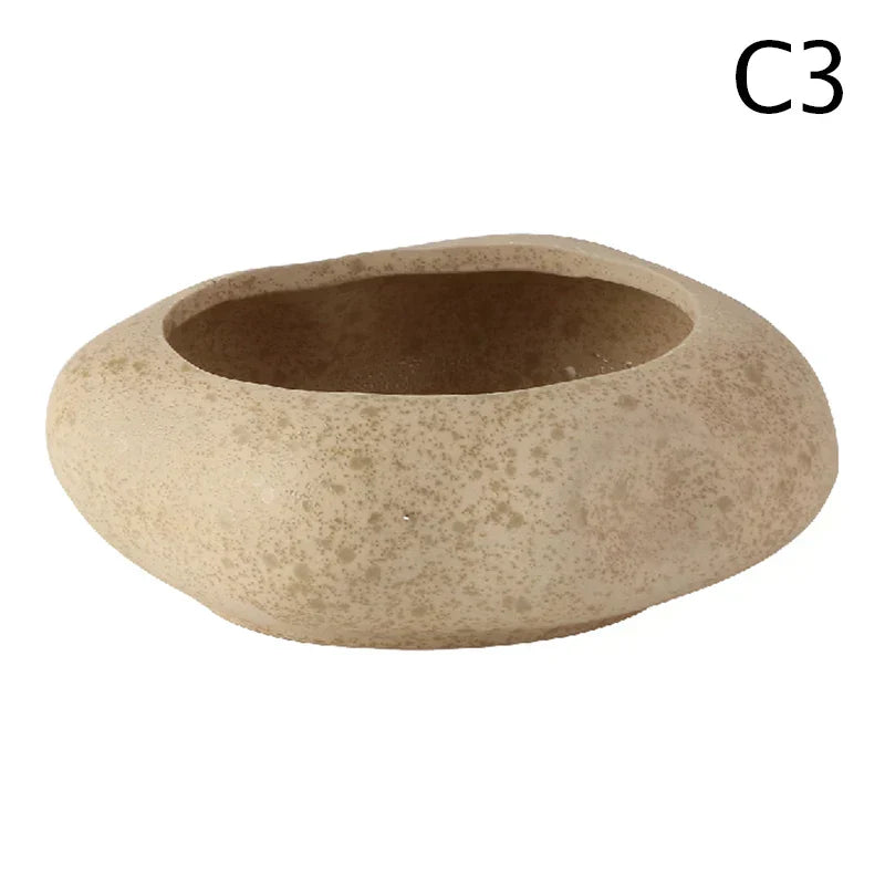 DecorBites™ Lotus Seedpod Ceramic Vase Set