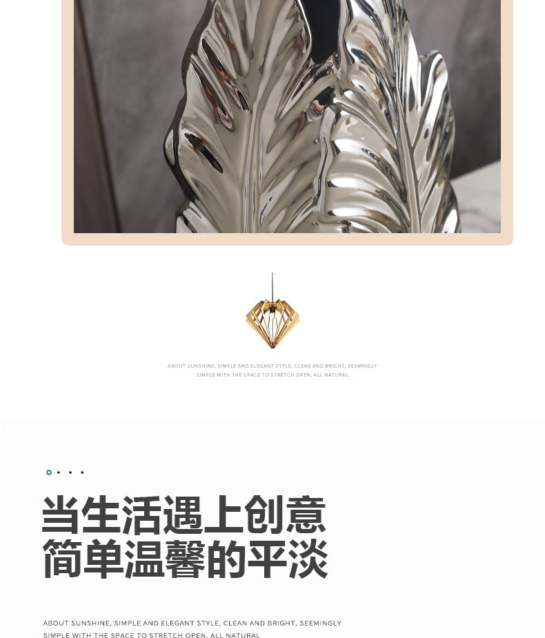 DecorBites™ Luxurious Gold Ceramic Vases for Home Decor