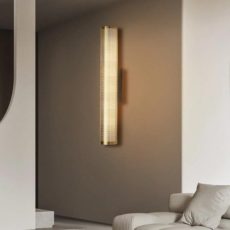 DecorBites™ Luxury Gold Vanity Wall Sconce