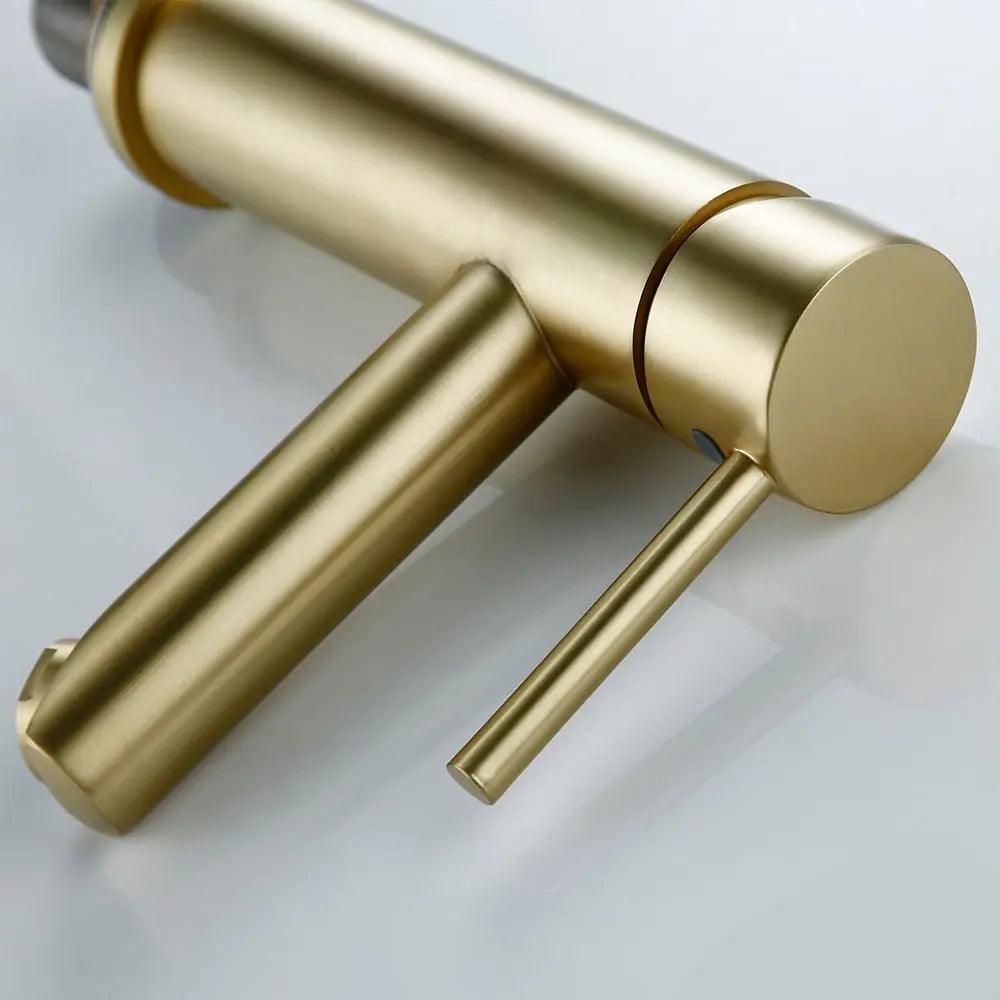 DecorBites™ Malena - Deck Mounted Bathroom Faucet