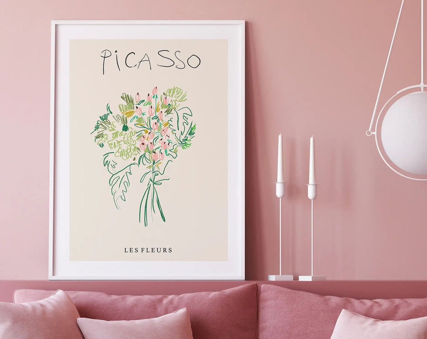 DecorBites™ Matisse Floral Art Prints & Canvas