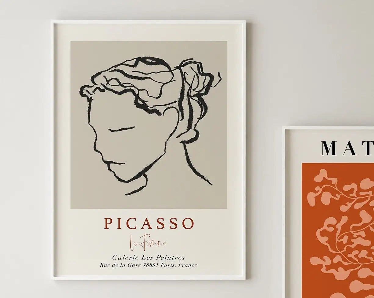 DecorBites™ Matisse Floral Art Prints & Canvas