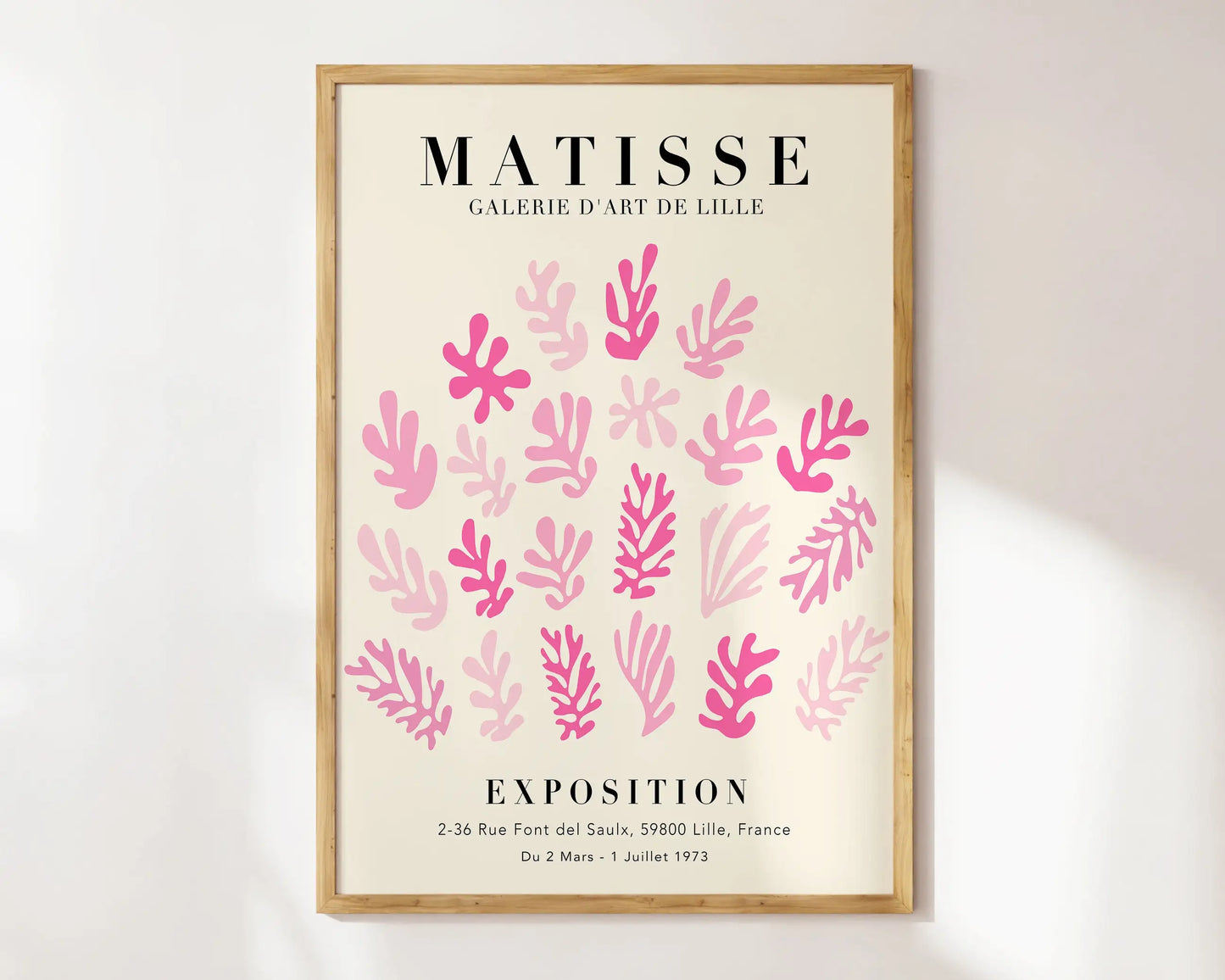 DecorBites™ Matisse Floral Art Prints - Flower Market Exhibition