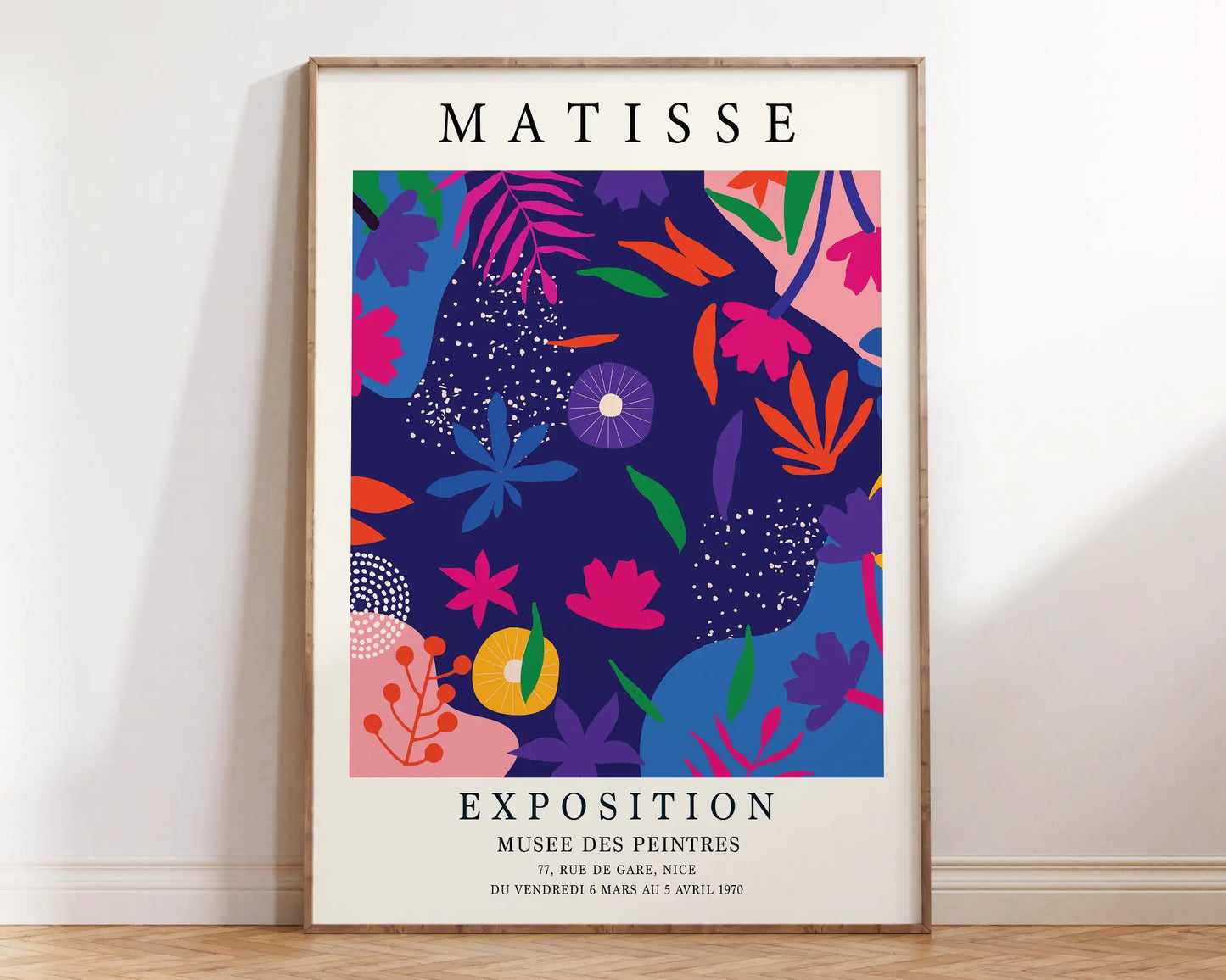 DecorBites™ Matisse Floral Art Prints - Flower Market Exhibition