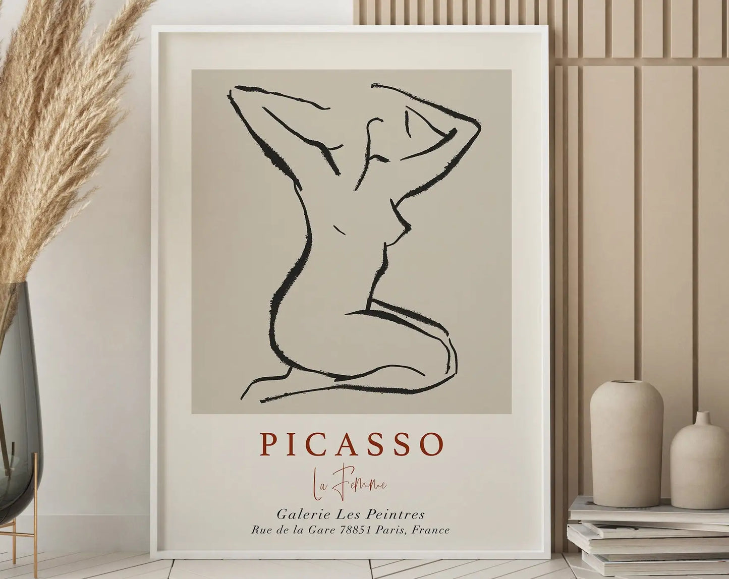 DecorBites™ Matisse Floral Art Prints - Flower Market Exhibition