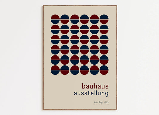 DecorBites™ Mid Century Geometric Canvas Wall Art