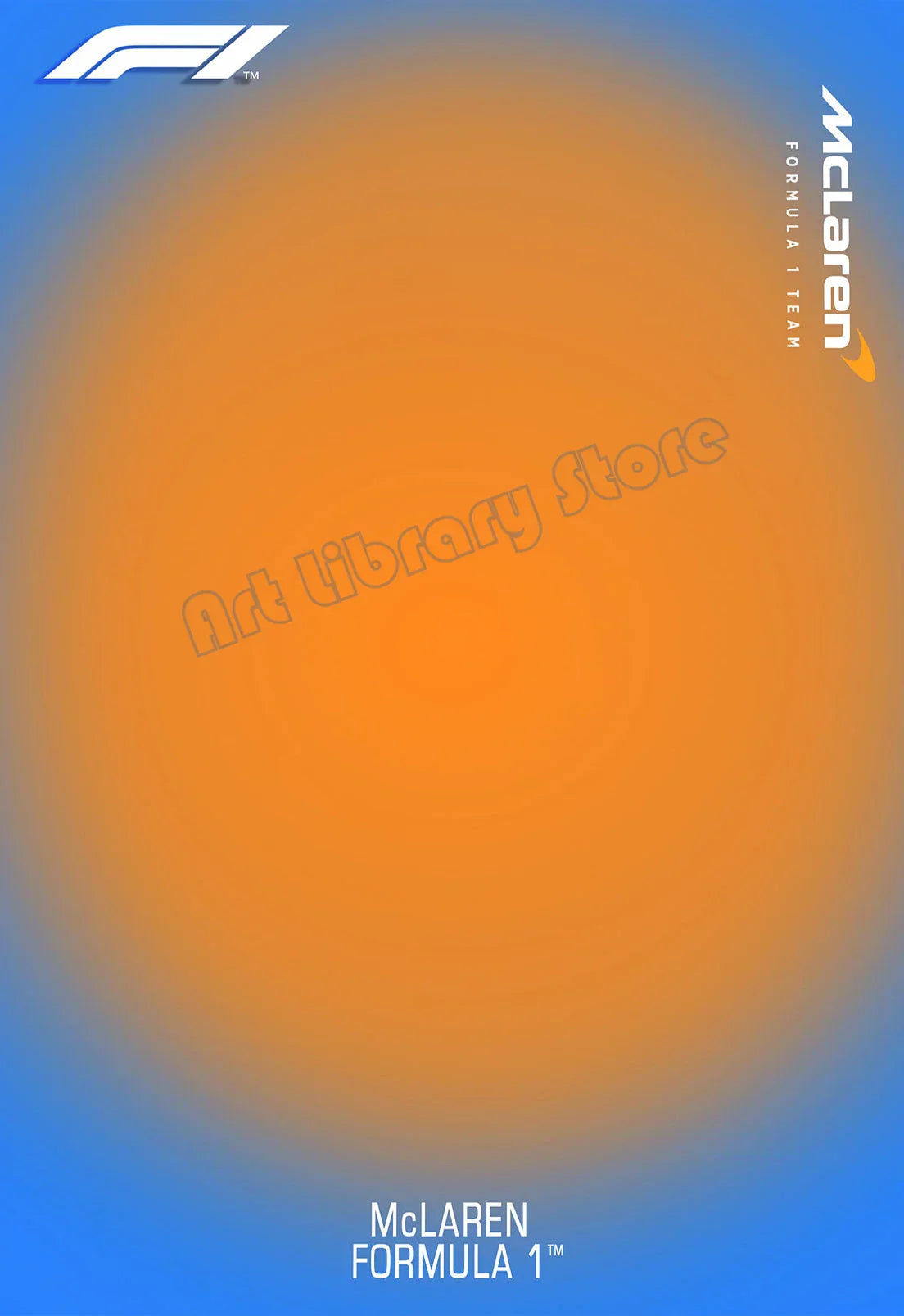 DecorBites™ Minimalist Formula 1 Canvas Wall Art