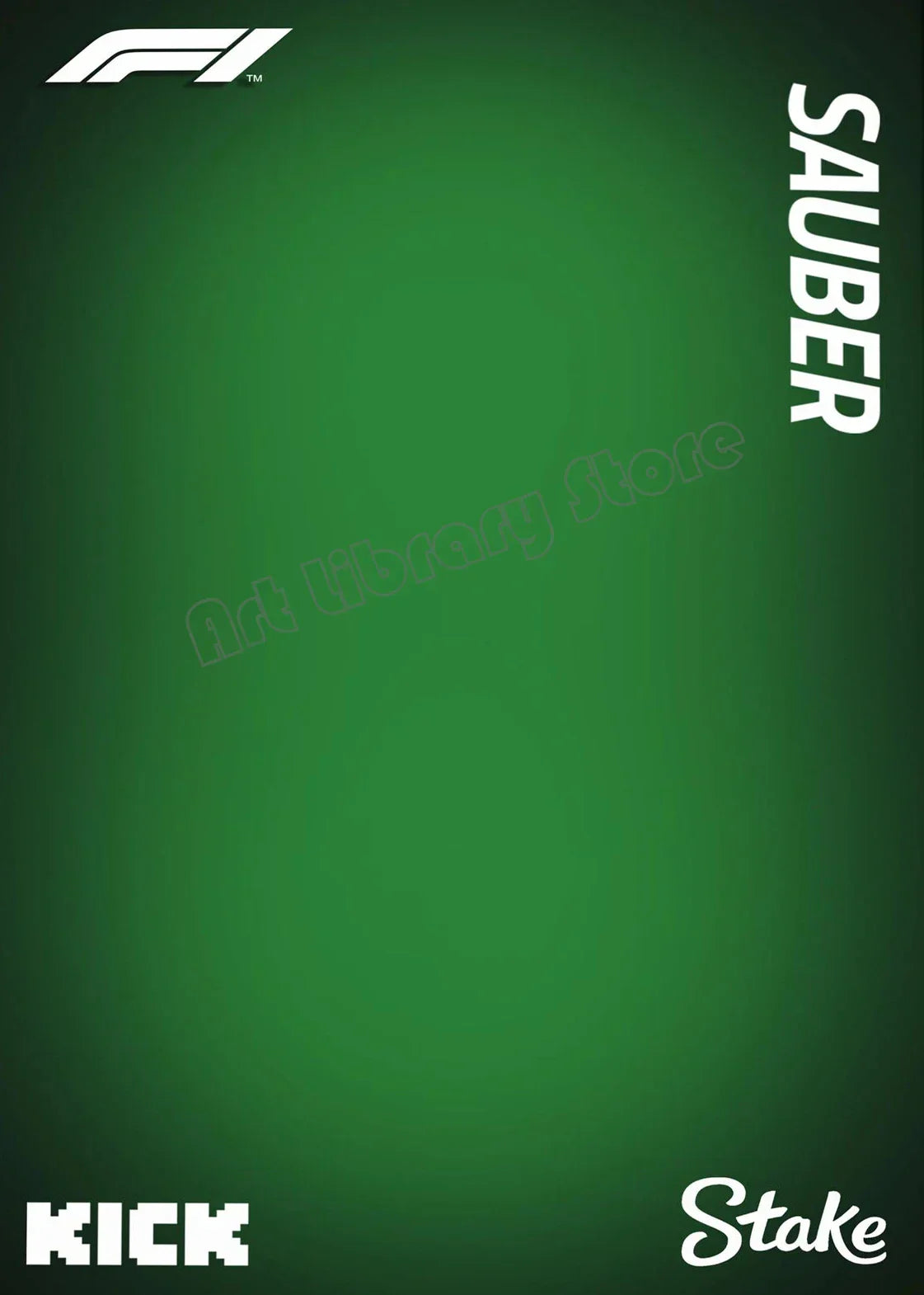 DecorBites™ Minimalist Formula 1 Canvas Wall Art