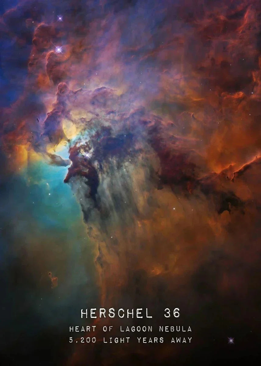 DecorBites™ Modern Galaxy Canvas Art Prints for Home