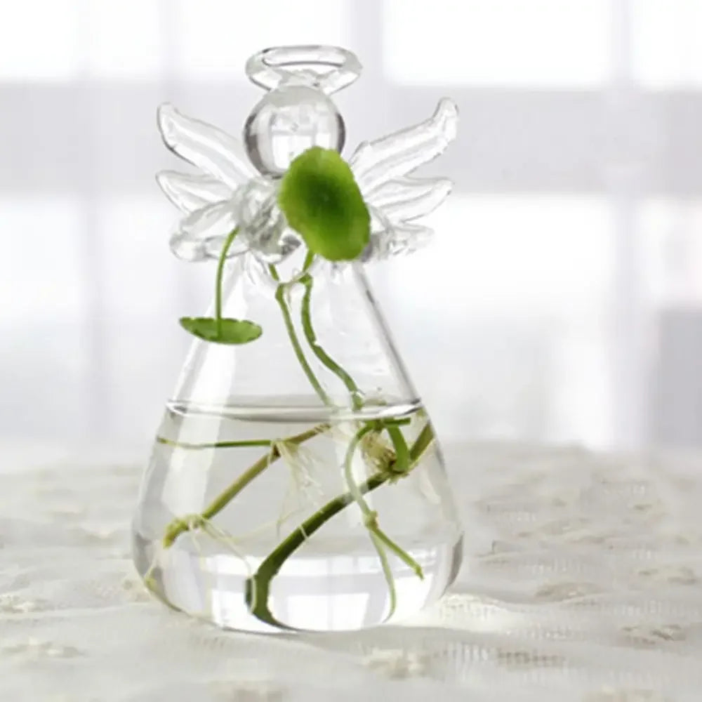 DecorBites™ Modern Glass Vase Terrarium Aquarium Decoration