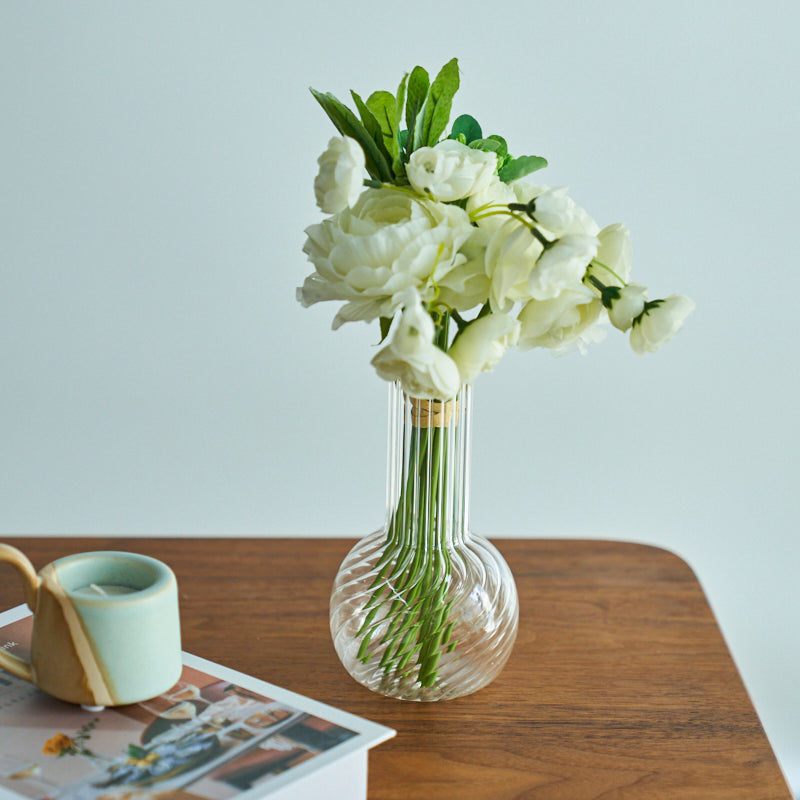 DecorBites™ Modern Nordic Glass Vases Set for Home and Wedding
