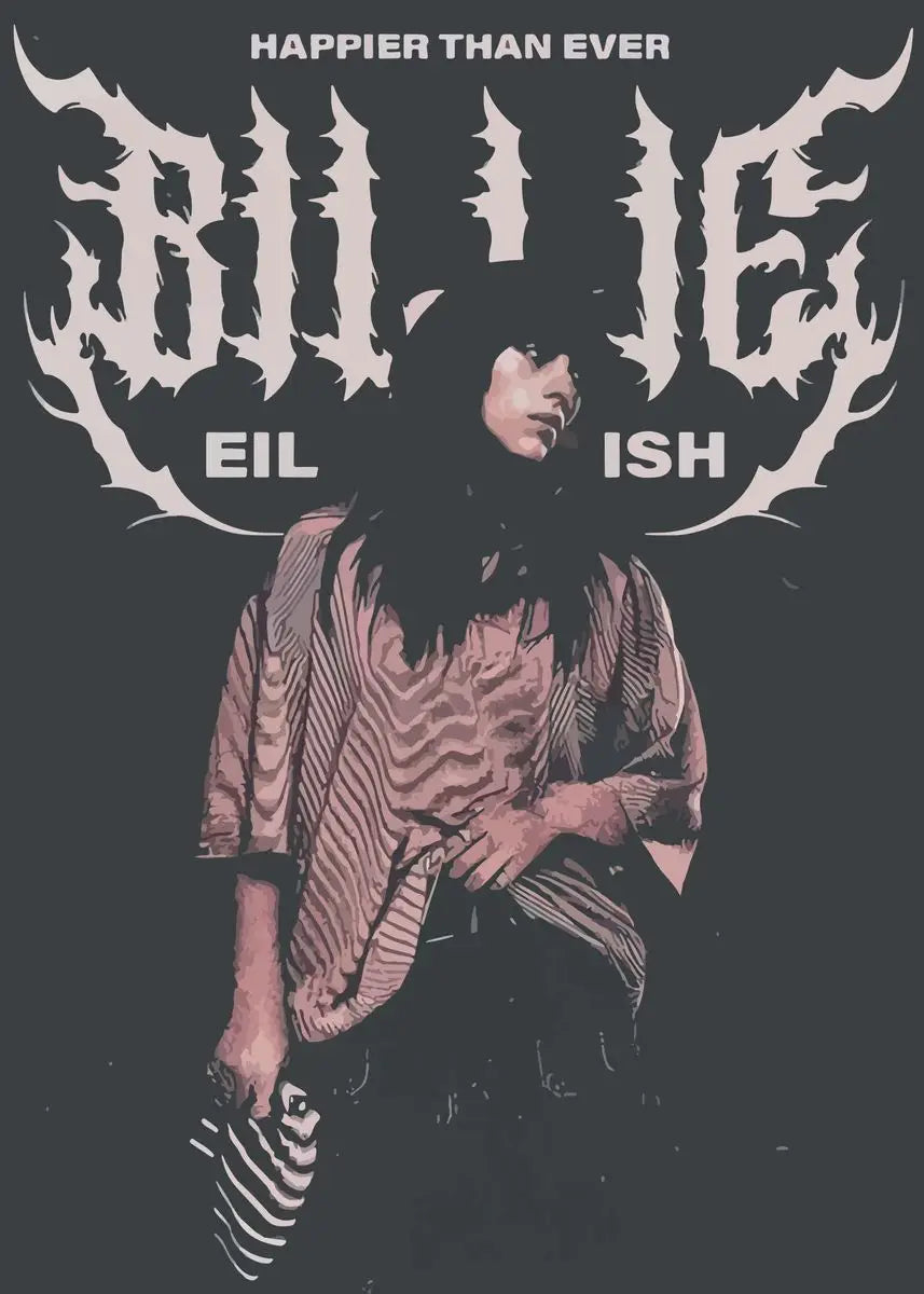DecorBites™ Modern Singer B-Billies Print Canvas Wall Art