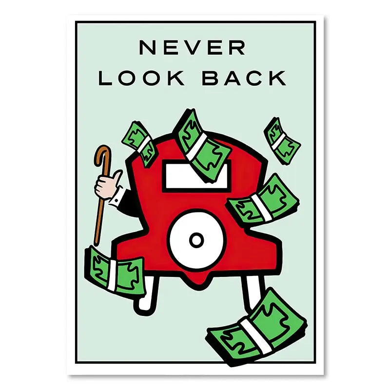 DecorBites™ Monopoly Millionaire Canvas Wall Art