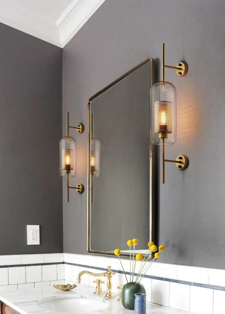 DecorBites™ Moroccan Modern Bathroom Wall Sconce