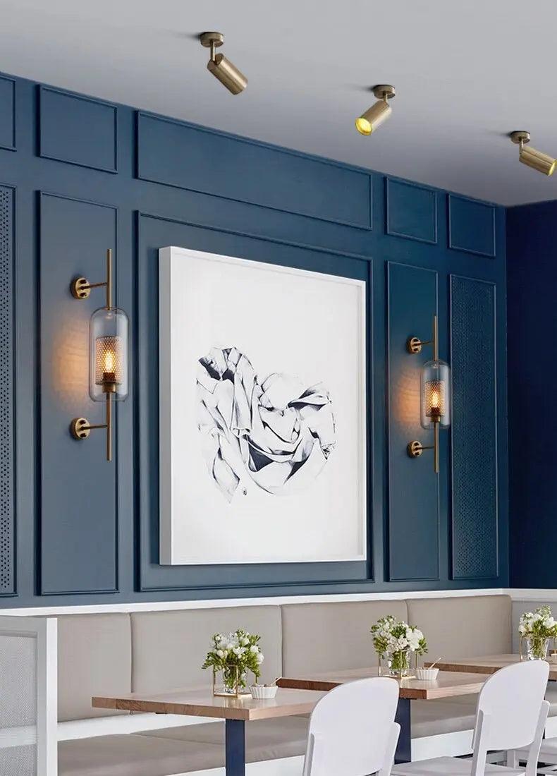DecorBites™ Moroccan Modern Bathroom Wall Sconce