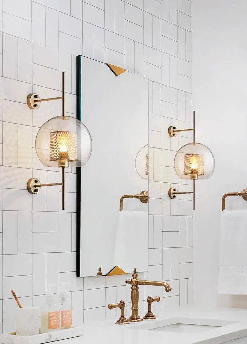 DecorBites™ Moroccan Modern Bathroom Wall Sconce