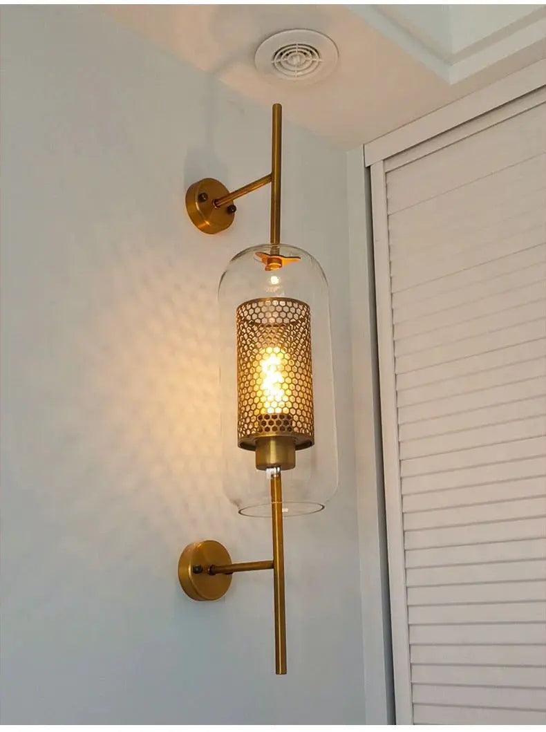 DecorBites™ Moroccan Modern Bathroom Wall Sconce