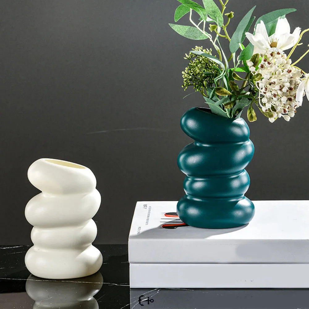 DecorBites™ Nordic Flower Vase - Modern Home Decor