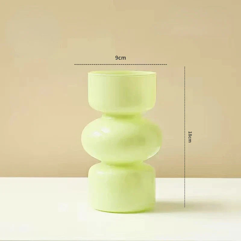 DecorBites™ Nordic Glass Flower Vase Home Decor