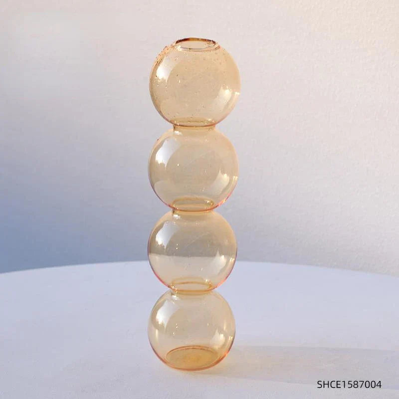 DecorBites™ Nordic Glass Vase - Home Decoration Gift