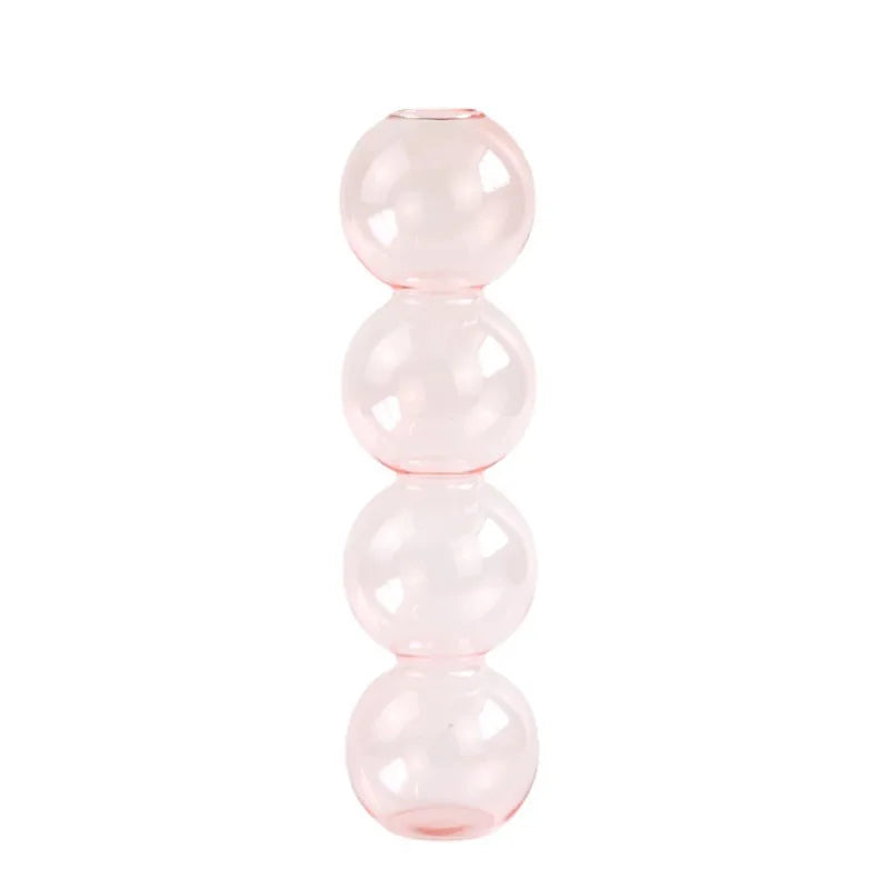 DecorBites™ Nordic Glass Vase - Home Decoration Gift