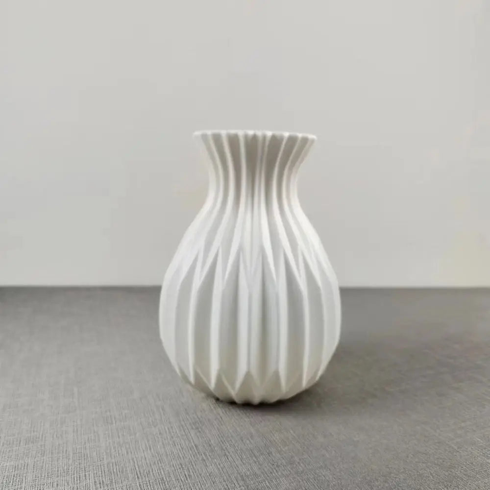 DecorBites™ Nordic Style Ceramic Flower Vase