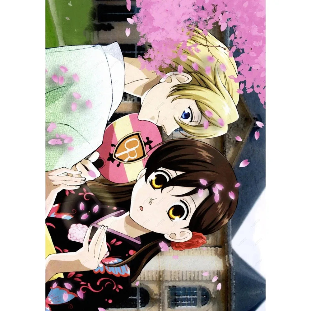 DecorBites™ Ouran High School Host Club Pink Poster
