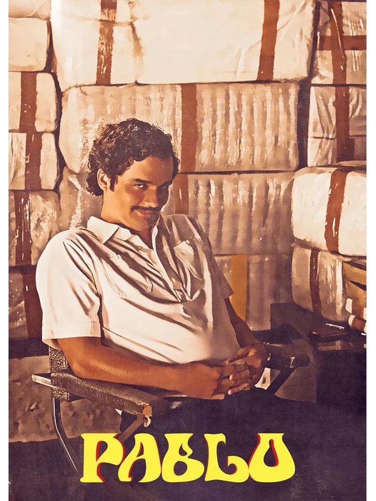 DecorBites™ Pablo Escobar Drug Lord Canvas Wall Art