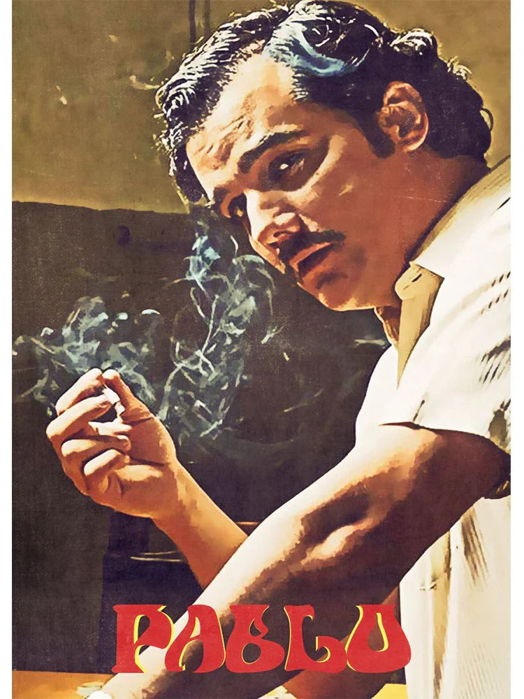 DecorBites™ Pablo Escobar Drug Lord Canvas Wall Art